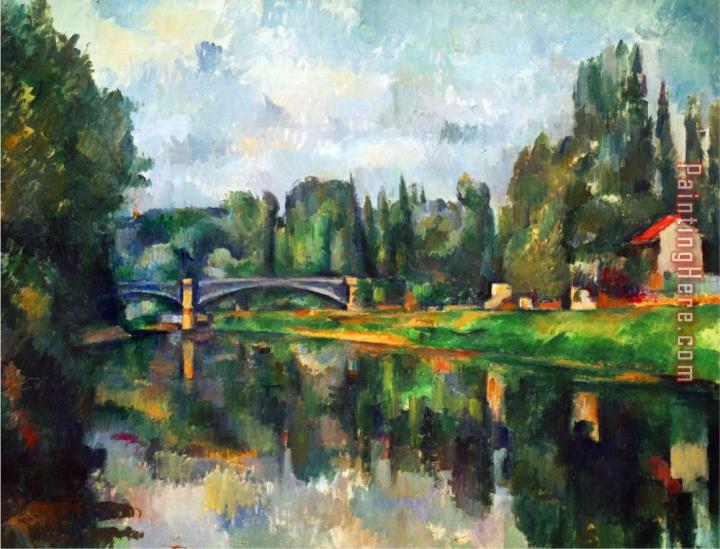 Paul Cezanne Bridge Over Ther Marne at Creteil 1888